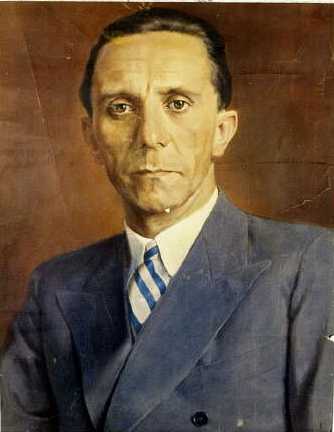 Goebbels portrait