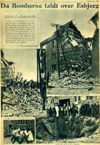 Bombed building