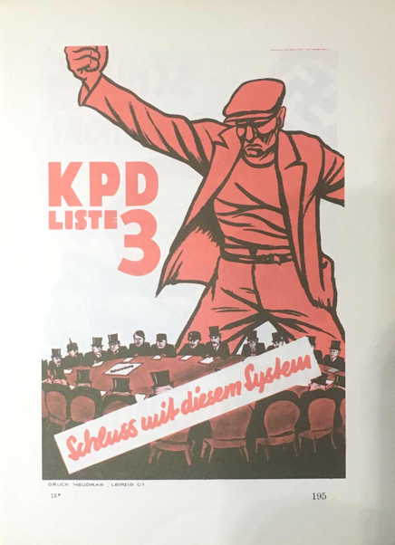 German Communist Poster