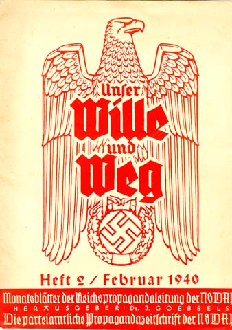 Propaganda Magazine Cover