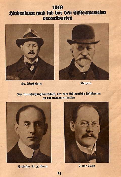 1919 German Leaders