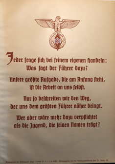 Hitler Youth Quotation Poster