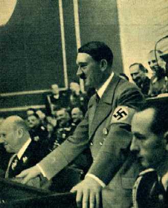 Hitler speaking