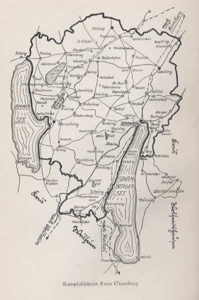 Kreis Starnberg map
