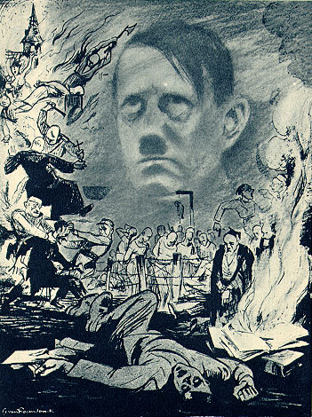 Hitler caricature