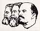 Profiles of Marx, Engels and Lenin