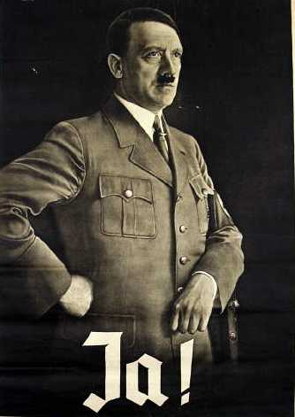 Nazi Referendum Poster