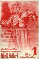 1932 Nazi Election Poster